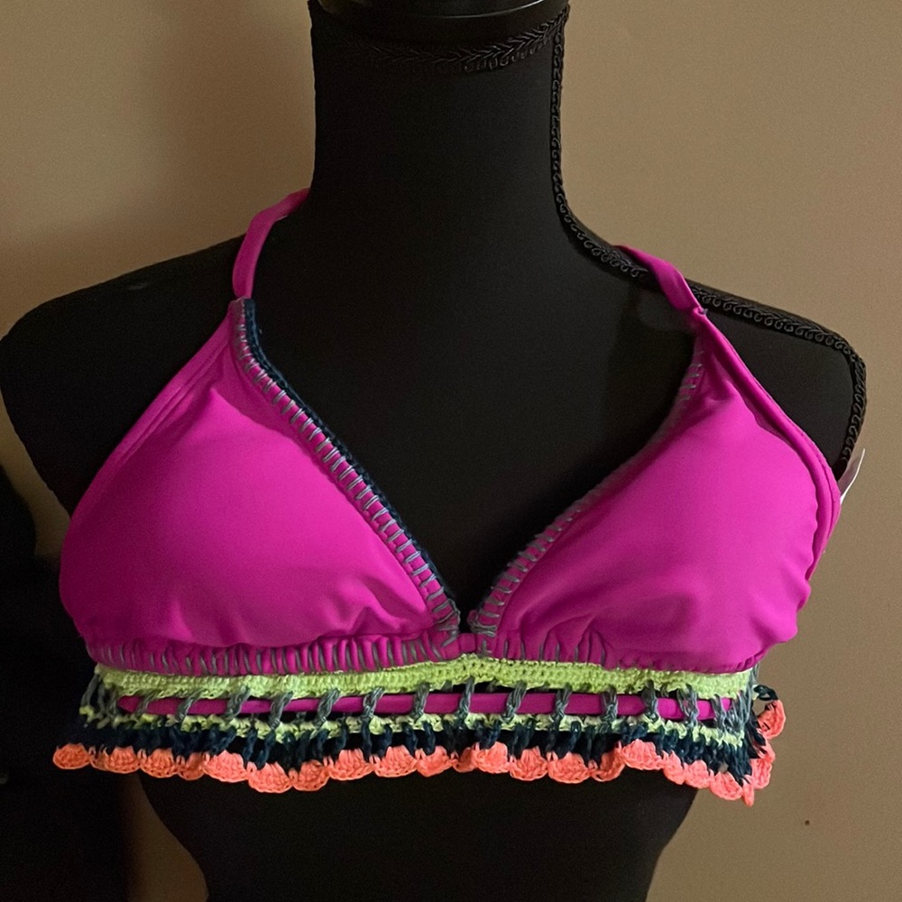 Hot Pink bikini top